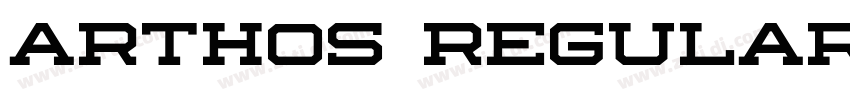 Arthos Regular字体转换